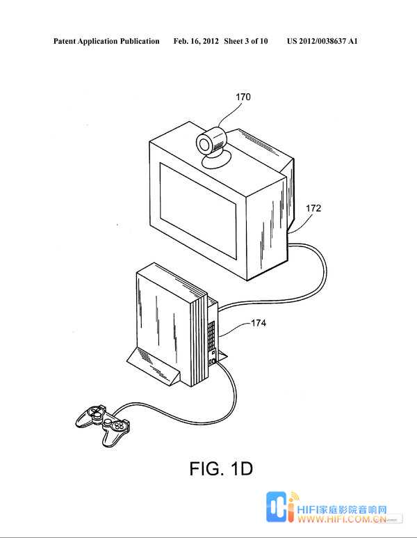 索尼申請類Kinect專利 PS3進化強勢反擊 概念圖